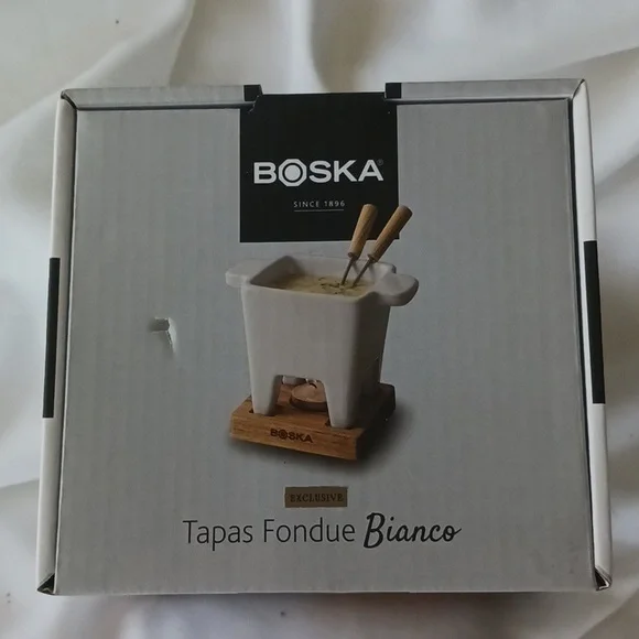 Boska Tapas Fondue Set in White - Picture 6 of 8